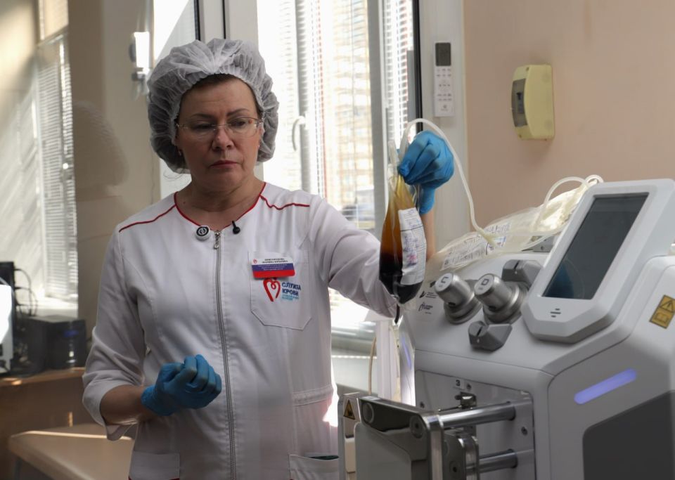 В ЛНР продолжается модернизация службы крови В ЛНР продолжается модернизация службы крови