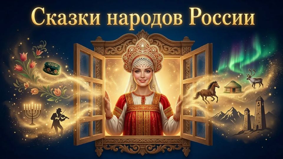 Луганский академический театр кукол представил новый проект «Сказки народов России» Луганский академический театр кукол представил новый проект «Сказки народов России»