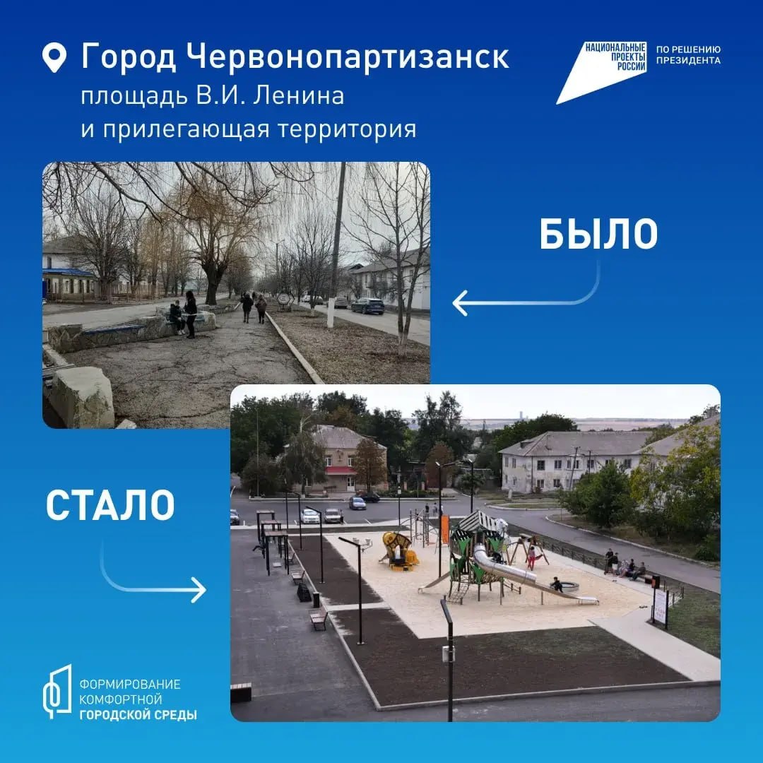 ЛНР успешно принимает участие в федеральном проекте «Формирование комфортной городской среды» ЛНР успешно принимает участие в федеральном проекте «Формирование комфортной городской среды»