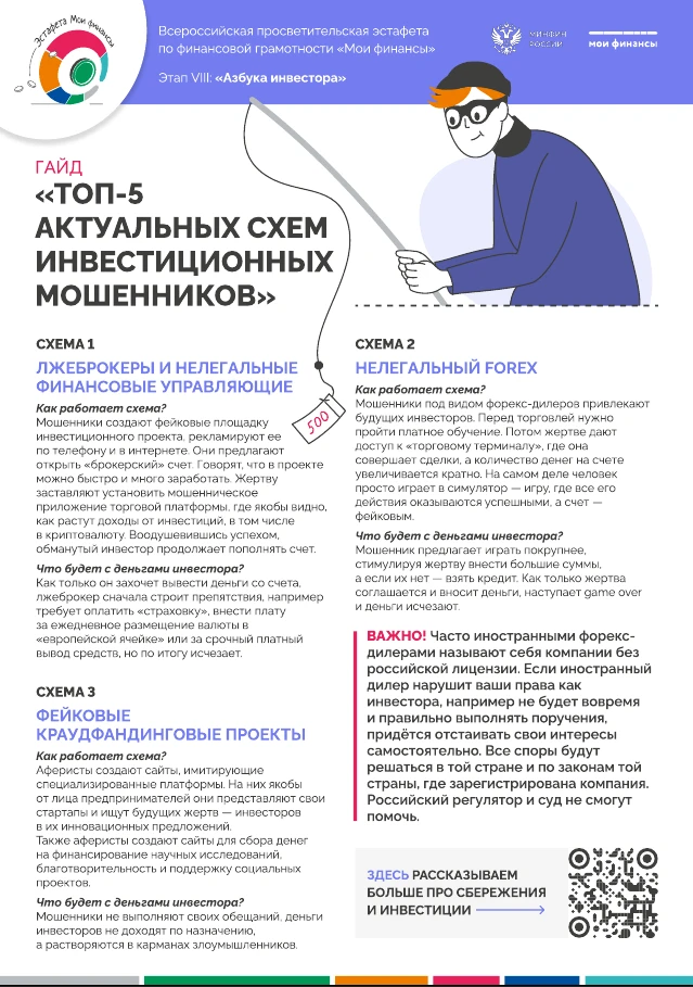 ИНВЕСТИРУЙТЕ С УМОМ: КАК НЕ ПОПАСТЬСЯ НА УЛОВКИ МОШЕННИКОВ ИНВЕСТИРУЙТЕ С УМОМ: КАК НЕ ПОПАСТЬСЯ НА УЛОВКИ МОШЕННИКОВ
