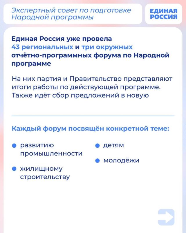 Как идут сбор и проработка предложений в новый партийный документ? Об этом говорили на встрече Председателя Единой России Дмитрия Медведева с экспертной группой по подготовке Народной программы партии Как идут сбор и проработка предложений в новый партийный документ? Об этом говорили на встрече Председателя Единой России Дмитрия Медведева с экспертной группой по подготовке Народной программы партии