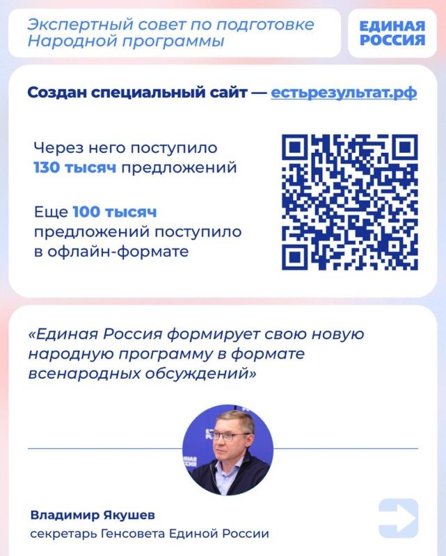 Как идут сбор и проработка предложений в новый партийный документ? Об этом говорили на встрече Председателя Единой России Дмитрия Медведева с экспертной группой по подготовке Народной программы партии Как идут сбор и проработка предложений в новый партийный документ? Об этом говорили на встрече Председателя Единой России Дмитрия Медведева с экспертной группой по подготовке Народной программы партии