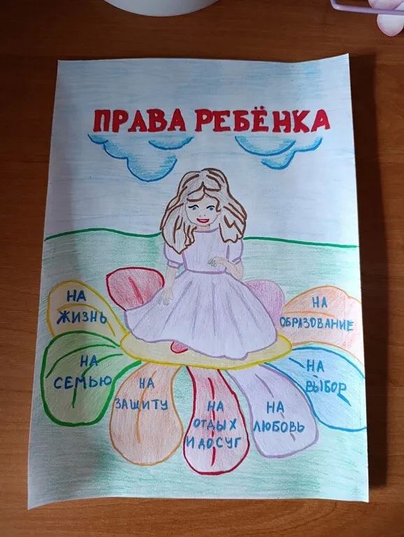 Юные художники посёлка Краснодон рассказали о правах через искусство Юные художники посёлка Краснодон рассказали о правах через искусство
