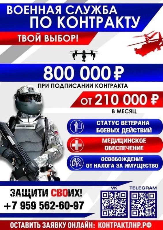 Луганская Народная Республика проводит набор военнослужащих в различные подразделения России Луганская Народная Республика проводит набор военнослужащих в различные подразделения России