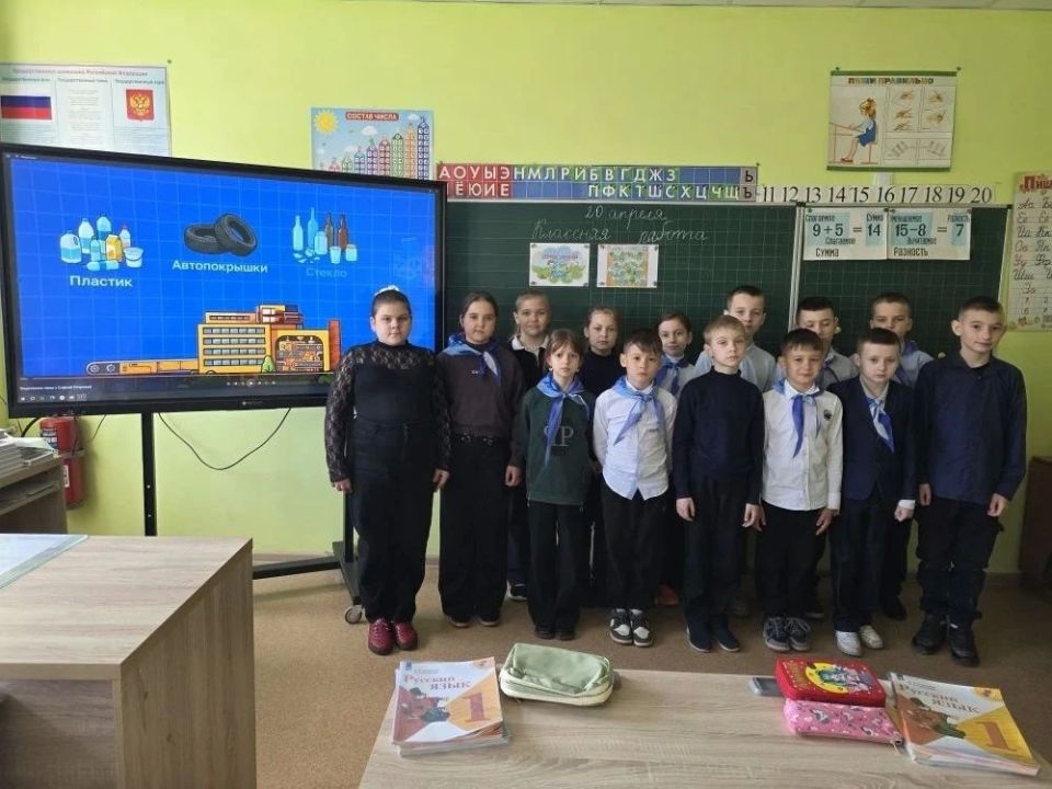 Учебная неделя в Лутугинском муниципальном округе началась с внеурочного занятия «Разговоры о важном» Учебная неделя в Лутугинском муниципальном округе началась с внеурочного занятия «Разговоры о важном»