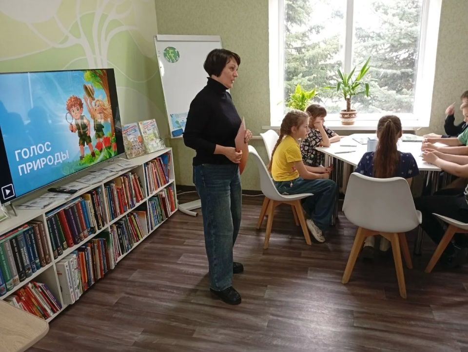 В Лутугинской Районной библиотеке для детей прошла квест-игра «Голос природы» В Лутугинской Районной библиотеке для детей прошла квест-игра «Голос природы»