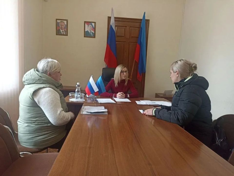 Заместитель Главы Администрации города Луганска провела личный прием граждан Заместитель Главы Администрации города Луганска провела личный прием граждан