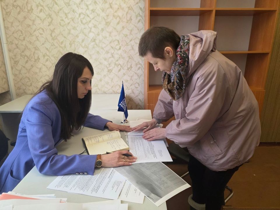 Яна Сылкина: Приемы граждан - один из наиболее эффективных способов оказания адресной помощи людям Яна Сылкина: Приемы граждан - один из наиболее эффективных способов оказания адресной помощи людям