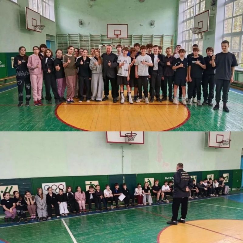 Тренерско-преподавательский состав алчевских спортивных школ посещает общеобразовательные учреждения города Тренерско-преподавательский состав алчевских спортивных школ посещает общеобразовательные учреждения города