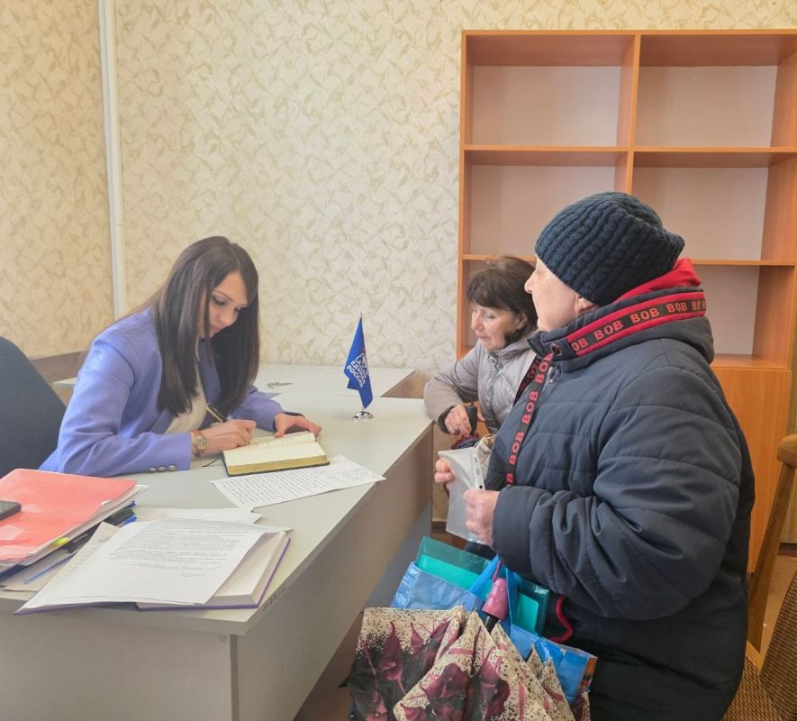 Яна Сылкина: Приемы граждан - один из наиболее эффективных способов оказания адресной помощи людям Яна Сылкина: Приемы граждан - один из наиболее эффективных способов оказания адресной помощи людям