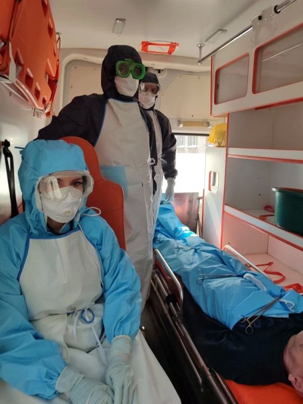 Специалисты Луганского центра медицины катастроф приняли участие в совместных тренировочных учениях Специалисты Луганского центра медицины катастроф приняли участие в совместных тренировочных учениях