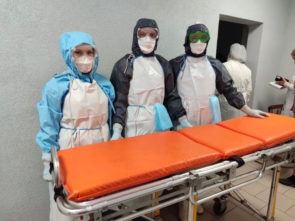 Специалисты Луганского центра медицины катастроф приняли участие в совместных тренировочных учениях Специалисты Луганского центра медицины катастроф приняли участие в совместных тренировочных учениях
