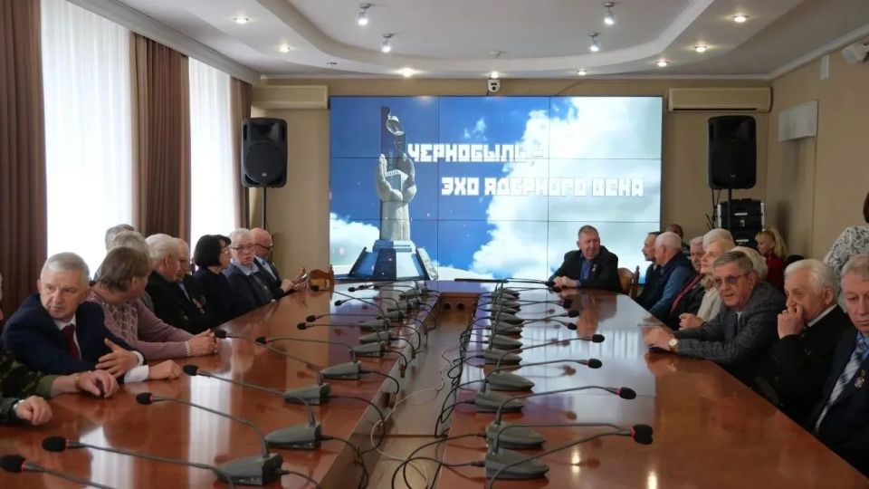 Торжественная встреча, посвященная 40-летию Чернобыльской трагедии, состоялась в администрации муниципалитета Торжественная встреча, посвященная 40-летию Чернобыльской трагедии, состоялась в администрации муниципалитета