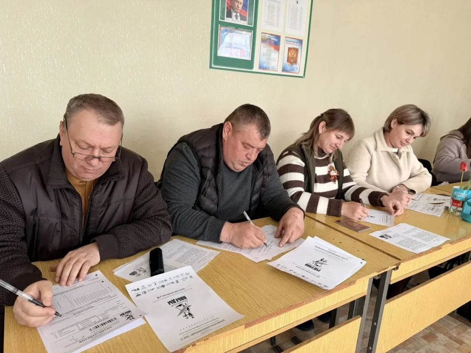 Депутатский корпус принял участие в «Диктанте Победы” Депутатский корпус принял участие в «Диктанте Победы”