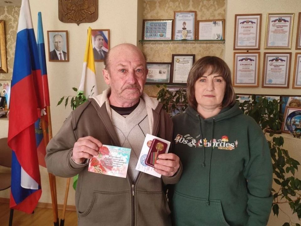 Ликвидаторам аварии на ЧАЭС из Городища вручили памятные медали Ликвидаторам аварии на ЧАЭС из Городища вручили памятные медали