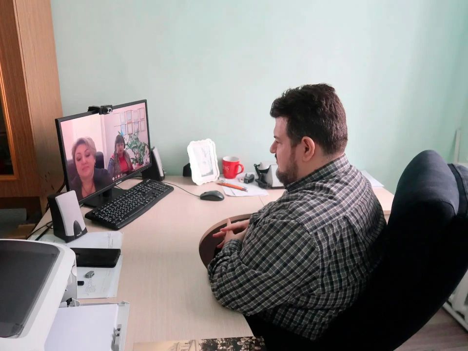 Работники музеев Ставрополья и Антрацита провели онлайн-встречу Работники музеев Ставрополья и Антрацита провели онлайн-встречу