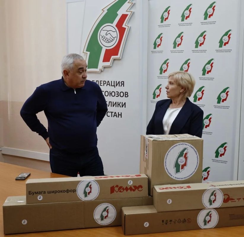 Профсоюзы Татарстана собрали гуманитарную помощь для подшефного города Профсоюзы Татарстана собрали гуманитарную помощь для подшефного города