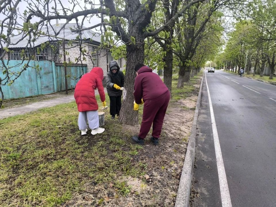 Станично-Луганский округ присоединился к Всероссийскому субботнику Станично-Луганский округ присоединился к Всероссийскому субботнику