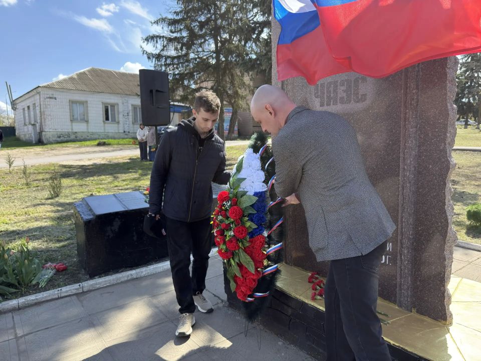 В Марковке почтили память жертв и героев Чернобыльской АЭС В Марковке почтили память жертв и героев Чернобыльской АЭС