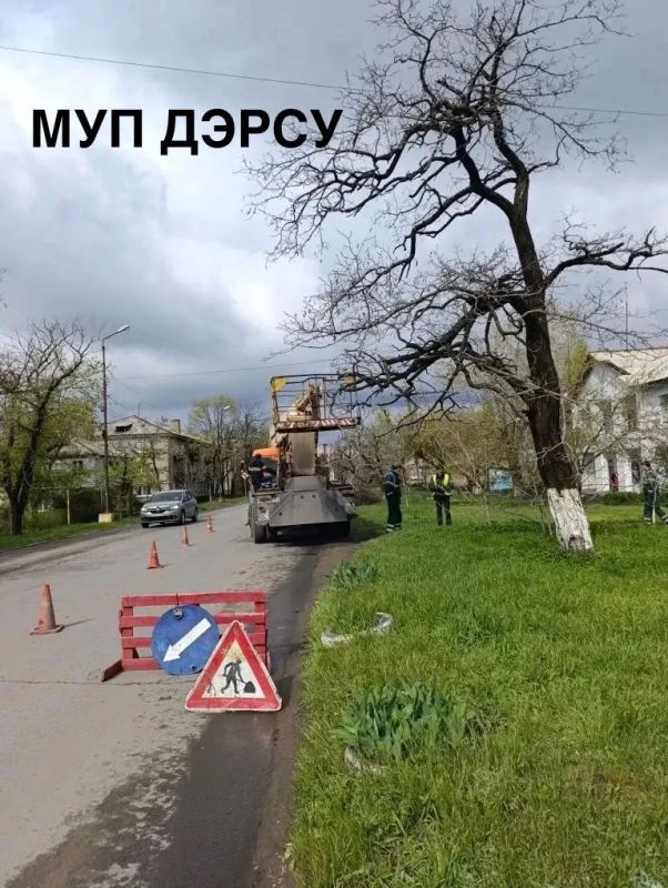 За период с 20 по 24 апреля работниками МУП "ДЭРСУ" были выполнены следующие работы: За период с 20 по 24 апреля работниками МУП "ДЭРСУ" были выполнены следующие работы: