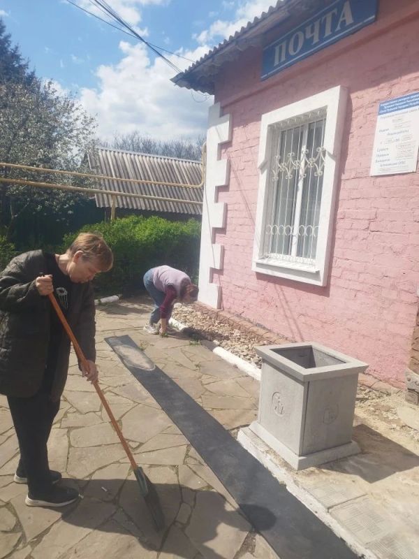 Чисто там, где трудятся душой Чисто там, где трудятся душой