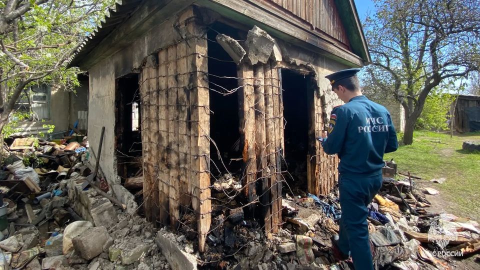 В Бугаевке при пожаре в летней кухне погибла женщина
