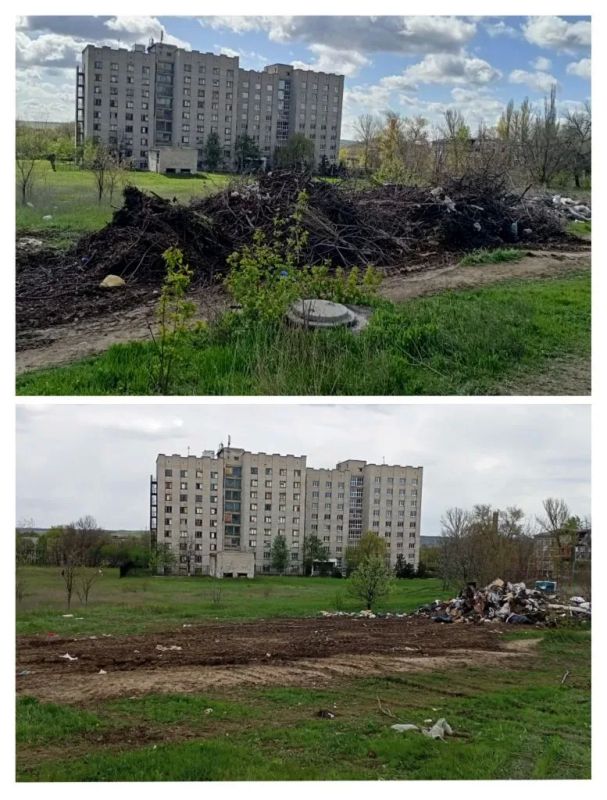 Работы по благоустройству и уборке городских территорий продолжаются Работы по благоустройству и уборке городских территорий продолжаются