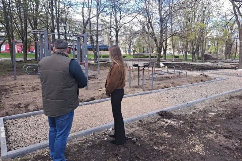 В Свердловске идет масштабная реконструкция сквера «Марс» по народной программе «Единой России» В Свердловске идет масштабная реконструкция сквера «Марс» по народной программе «Единой России»