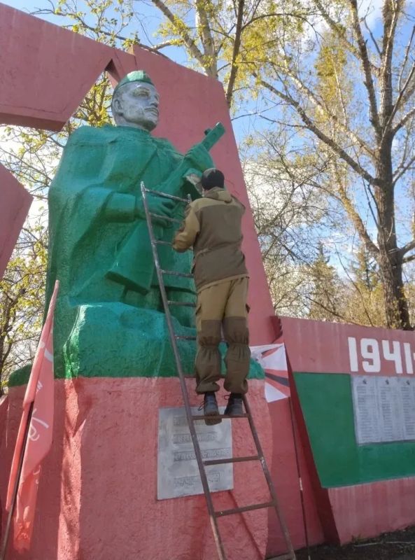 В населённых пунктах Белокуракинского округа готовятся к празднованию Дня Победы в ВОВ В населённых пунктах Белокуракинского округа готовятся к празднованию Дня Победы в ВОВ