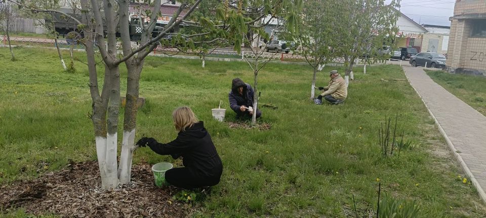 Чистота и порядок в Танюшевке и Белолуцке Чистота и порядок в Танюшевке и Белолуцке
