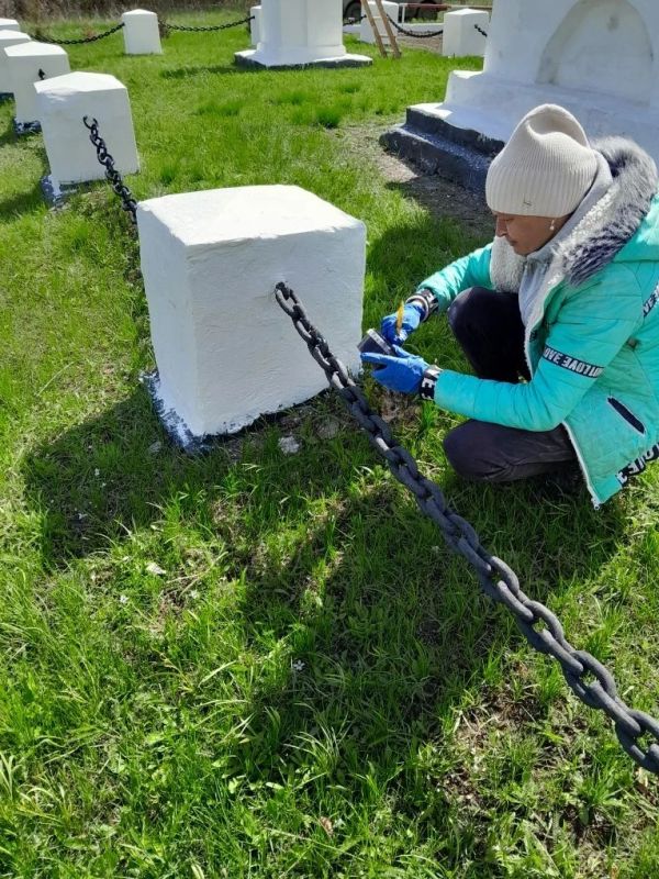 В населённых пунктах Белокуракинского округа готовятся к празднованию Дня Победы в ВОВ В населённых пунктах Белокуракинского округа готовятся к празднованию Дня Победы в ВОВ