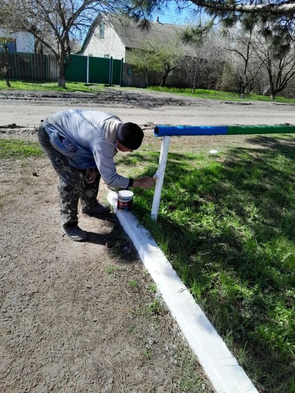 В населённых пунктах Белокуракинского округа готовятся к празднованию Дня Победы в ВОВ В населённых пунктах Белокуракинского округа готовятся к празднованию Дня Победы в ВОВ
