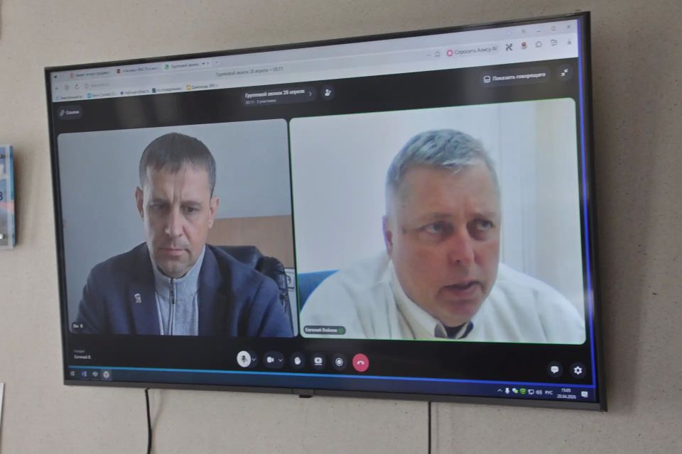 С руководителями учреждений социальной сферы округа приняли участие в совещании в режиме видеоконференцсвязи, которое провел заместитель Министра труда и социальной политики ЛНР Евгений Войнов С руководителями учреждений социальной сферы округа приняли участие в совещании в режиме видеоконференцсвязи, которое провел заместитель Министра труда и социальной политики ЛНР Евгений Войнов