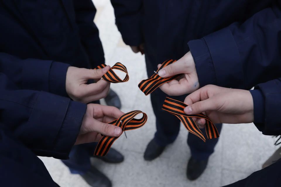 Стартовала Международная акция «Георгиевская лента» ко Дню Победы! Стартовала Международная акция «Георгиевская лента» ко Дню Победы!