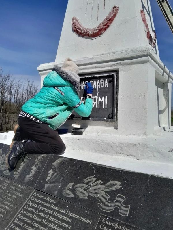 В населённых пунктах Белокуракинского округа готовятся к празднованию Дня Победы в ВОВ В населённых пунктах Белокуракинского округа готовятся к празднованию Дня Победы в ВОВ