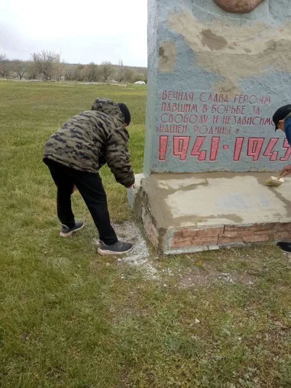 В населённых пунктах Белокуракинского округа готовятся к празднованию Дня Победы в ВОВ В населённых пунктах Белокуракинского округа готовятся к празднованию Дня Победы в ВОВ