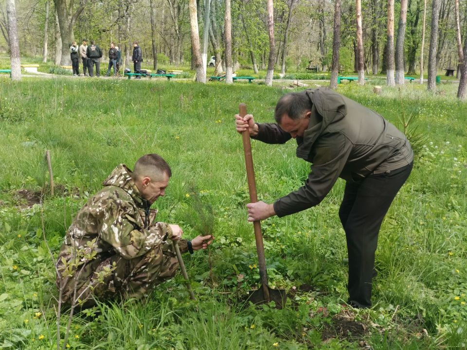 В городском округе город Ровеньки прошла высадка деревьев в рамках акции «Сад памяти» В городском округе город Ровеньки прошла высадка деревьев в рамках акции «Сад памяти»