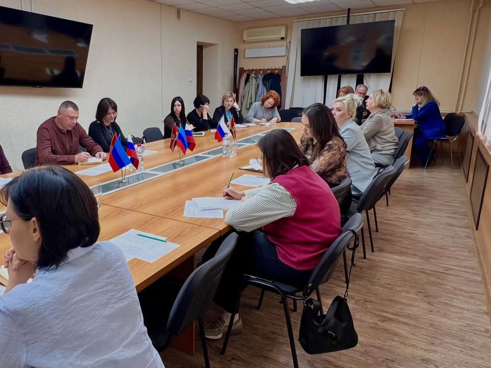 Состоялось плановое выездное совещание председателя КТЦР ЛНР Состоялось плановое выездное совещание председателя КТЦР ЛНР