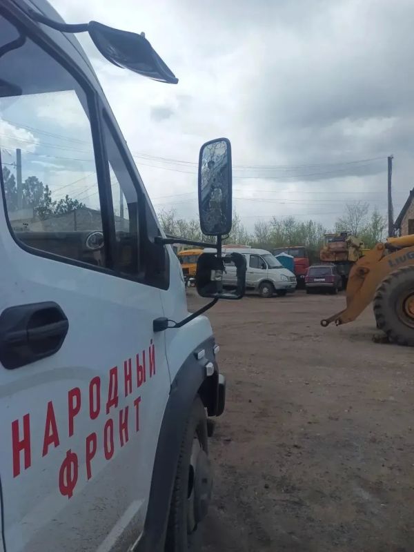 Беспилотник ВСУ повредил водовоз в Первомайске Беспилотник ВСУ повредил водовоз в Первомайске