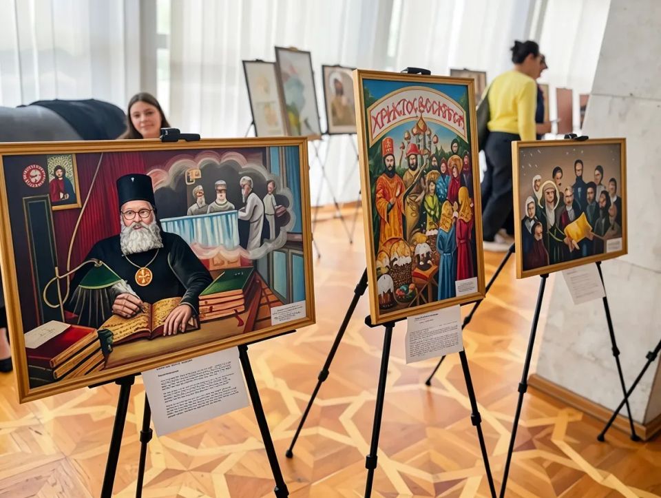 В Луганском академическом русском драматическом театре имени П. Луспекаева по благословению Высокопреосвященнейшего митрополита Луганского и Алчевского Пантелеймона прошел ежегодный пасхальный фестиваль Луганской епархии В Луганском академическом русском драматическом театре имени П. Луспекаева по благословению Высокопреосвященнейшего митрополита Луганского и Алчевского Пантелеймона прошел ежегодный пасхальный фестиваль Луганской епархии