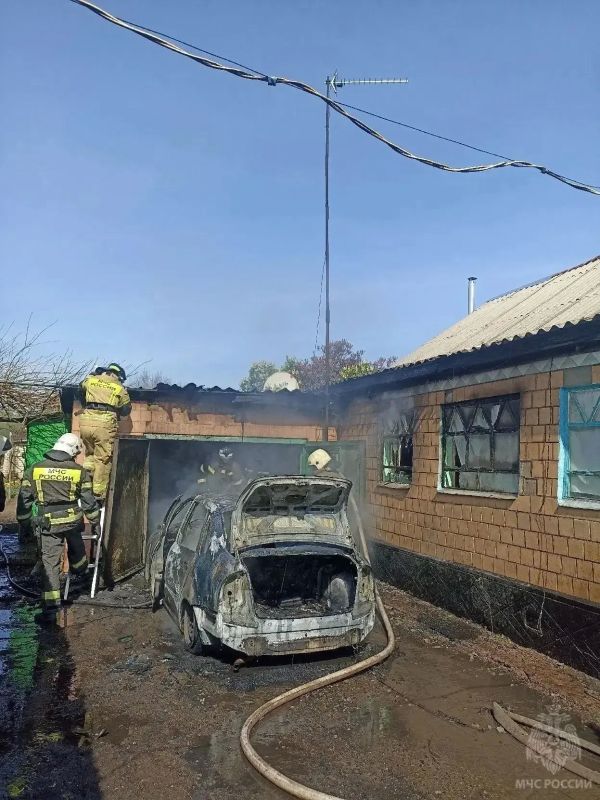Автомобиль в Успенке едва не сжег жилой дом Автомобиль в Успенке едва не сжег жилой дом