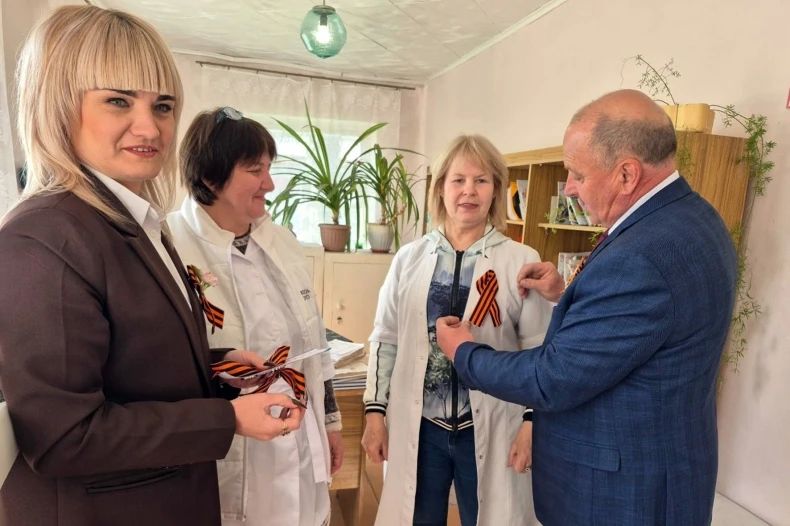 Село Медвежанка готовится ко Дню Победы Село Медвежанка готовится ко Дню Победы