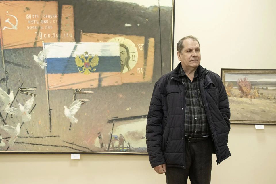 В Галерее искусств Луганского художественного музея состоялось открытие Республиканской художественной выставки членов Союза художников ЛНР, приуроченной к Дню Победы в Великой Отечественной войне