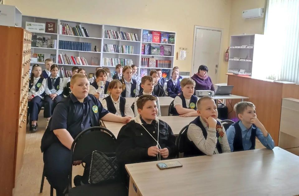 В библиотеке прошли мероприятия, посвященные Великой Победе В библиотеке прошли мероприятия, посвященные Великой Победе