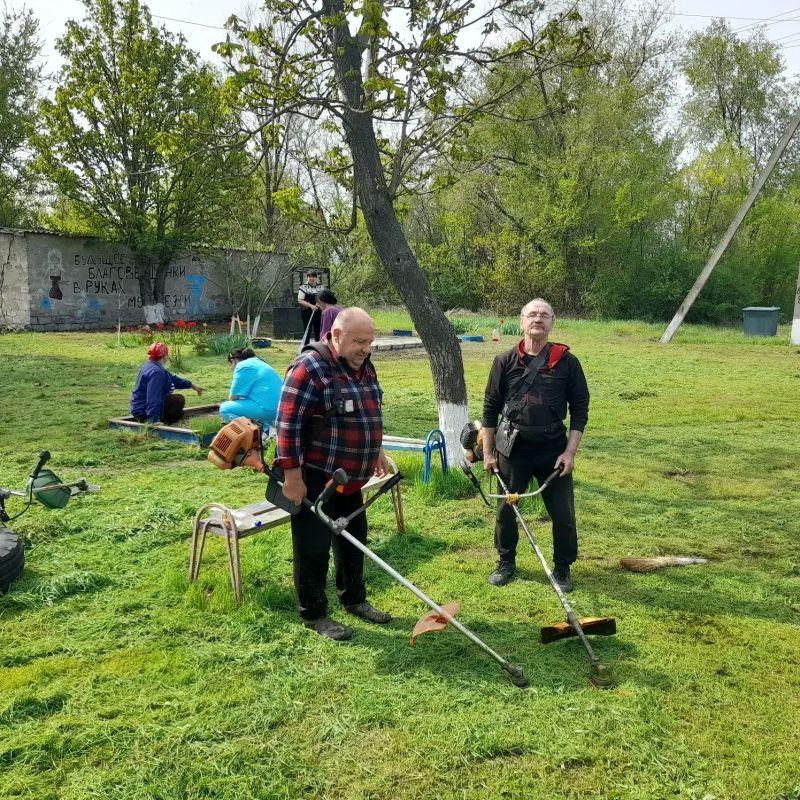 В рамках акции «Память в камне и сердце» Красноталовский отдел жизнеобеспечения готовится к 81-й годовщине Победы В рамках акции «Память в камне и сердце» Красноталовский отдел жизнеобеспечения готовится к 81-й годовщине Победы