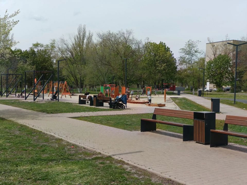 Преображение общественных пространств в Ровеньках продолжается Преображение общественных пространств в Ровеньках продолжается