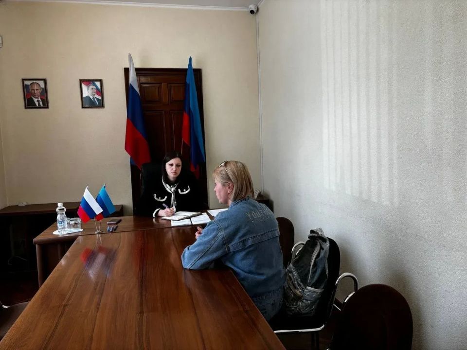 Заместитель Главы Администрации города Луганска провела личный прием граждан Заместитель Главы Администрации города Луганска провела личный прием граждан