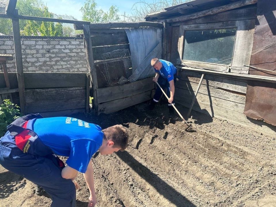 Помощь делом: «Ворошиловец-2» в гостях у ветерана! Помощь делом: «Ворошиловец-2» в гостях у ветерана!