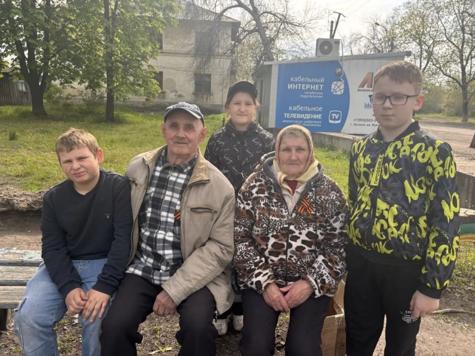 Патриотическая акция «Георгиевская лента» на Краснодонщине