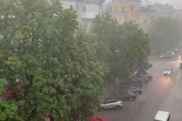 В ЛНР объявлено штормовое предупреждение